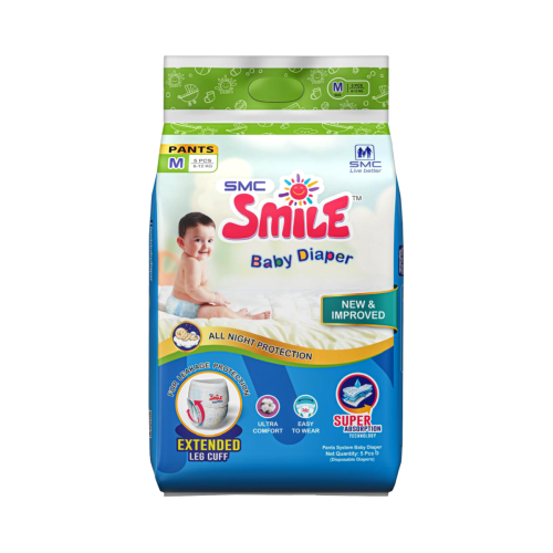 SMC Smile Baby Diaper Pants M (6-12 kg) 5 pcs