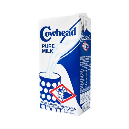 Cowhead Pure UHT Milk 1lt