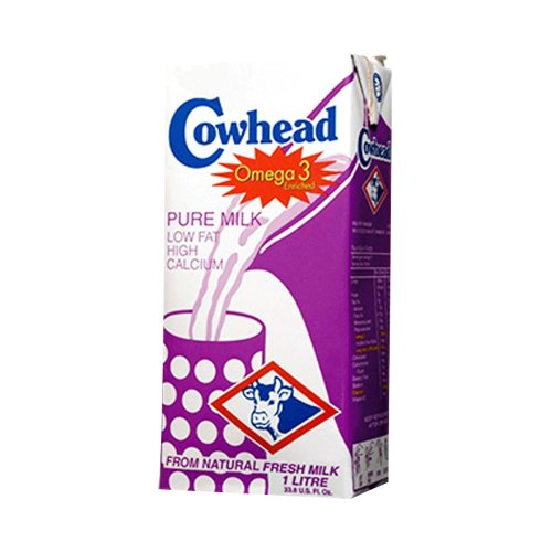 Cowhead UHT Pure Milk (Omega-3) 1lt