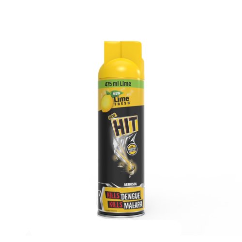 Black Hit Anti Mosquito Aerosol Spray Lime 475 ml