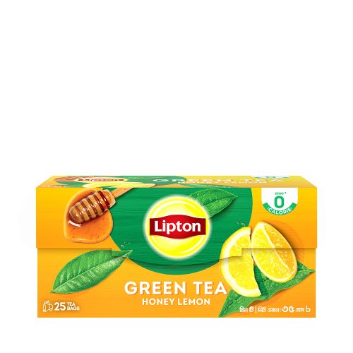 Lipton Green Tea Bag Honey and Lemon 25pcs