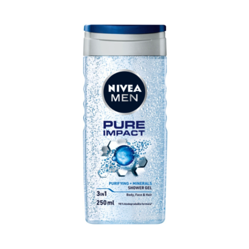 Nivea Men Pure Impact Shower Gel 250 ml