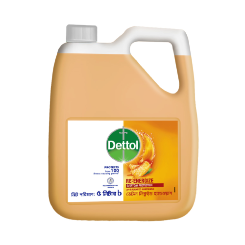 Dettol Handwash Re-Energize Liquid 5 ltr