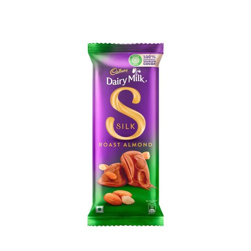 Cadbury Dairy Milk Silk Roast Almond Chocolate Bar 52 gm