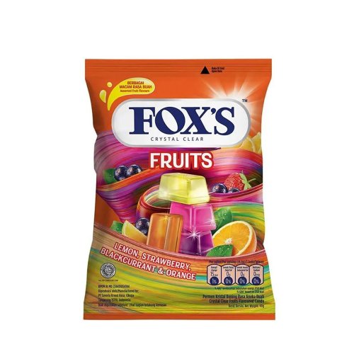 Fox's Crystal Clear Fruits Candy Pack 90gm