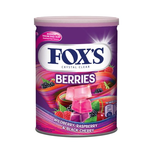 Fox's Crystal Clear Berries Candy 180gm