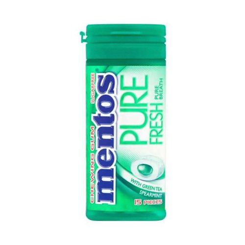 Mentos Pure Fresh Chewing Sugarfree Gum Wintergreen 29.7gm