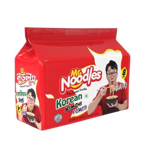 Mr. Noodles Korean Kimchi Ramen 8 pcs