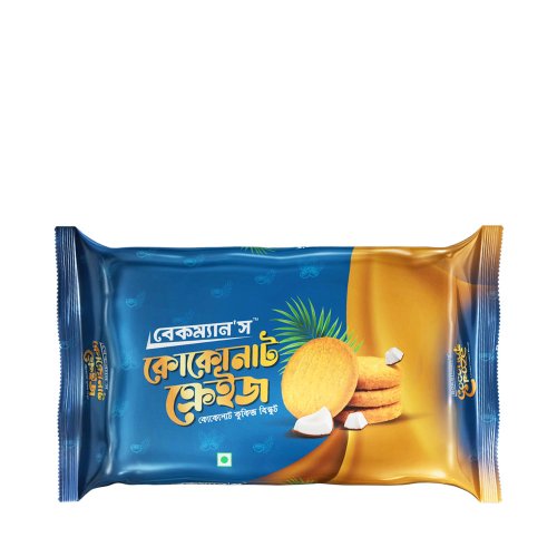 Bakeman's Coconut Craze Cookies Biscuit 250 gm