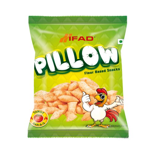 Ifad Eggy Pillow Bar-B-Q Chips 16 gm