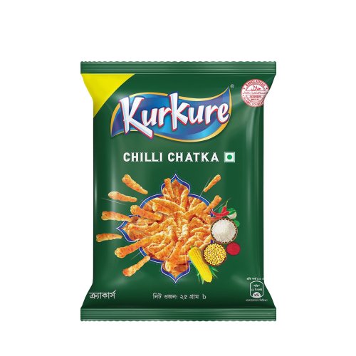 Kurkure Chilli Chatka Chips 25 gm