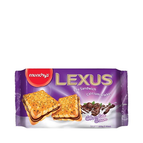 Munchy's Lexus Chocolate Cream Sandwich Cracker 250 gm