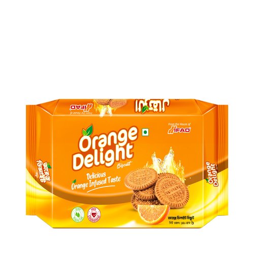 Ifad Orange Delight Biscuit 140gm