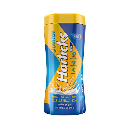 Junior Horlicks Health And Nutrition Drink Container Stage-2 (500 gm)