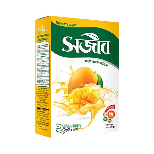 Sajeeb Mango Instant Drink Powder 250 gm