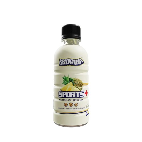 Bruvana Sports+ Electrolyte Beverage (Pineapple Flavor) 250 ml