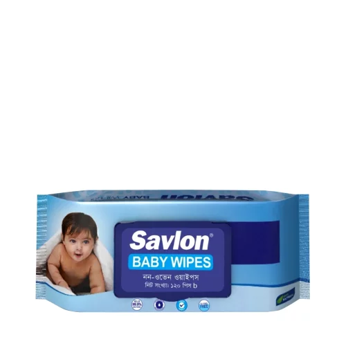 Savlon baby wipes 120 pcs.