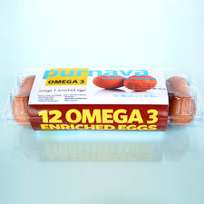 Purnava Omega 3 Enriched Eggs 12 pcs