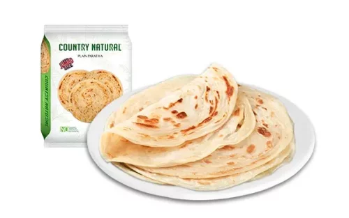 Country Natural Plain Paratha (Jumbo Size)-20pcs 1600 gm