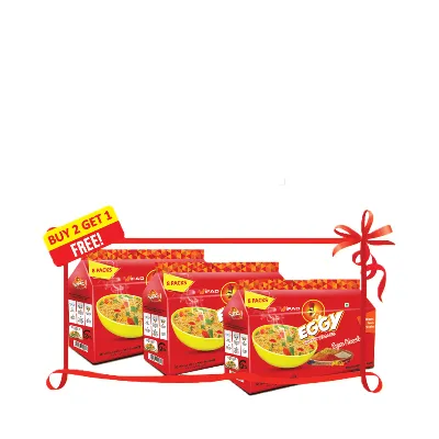 Ifad Eggy Instant Masala Noodles 8 pcs 400 gm (Buy 2 Get 1 Free)